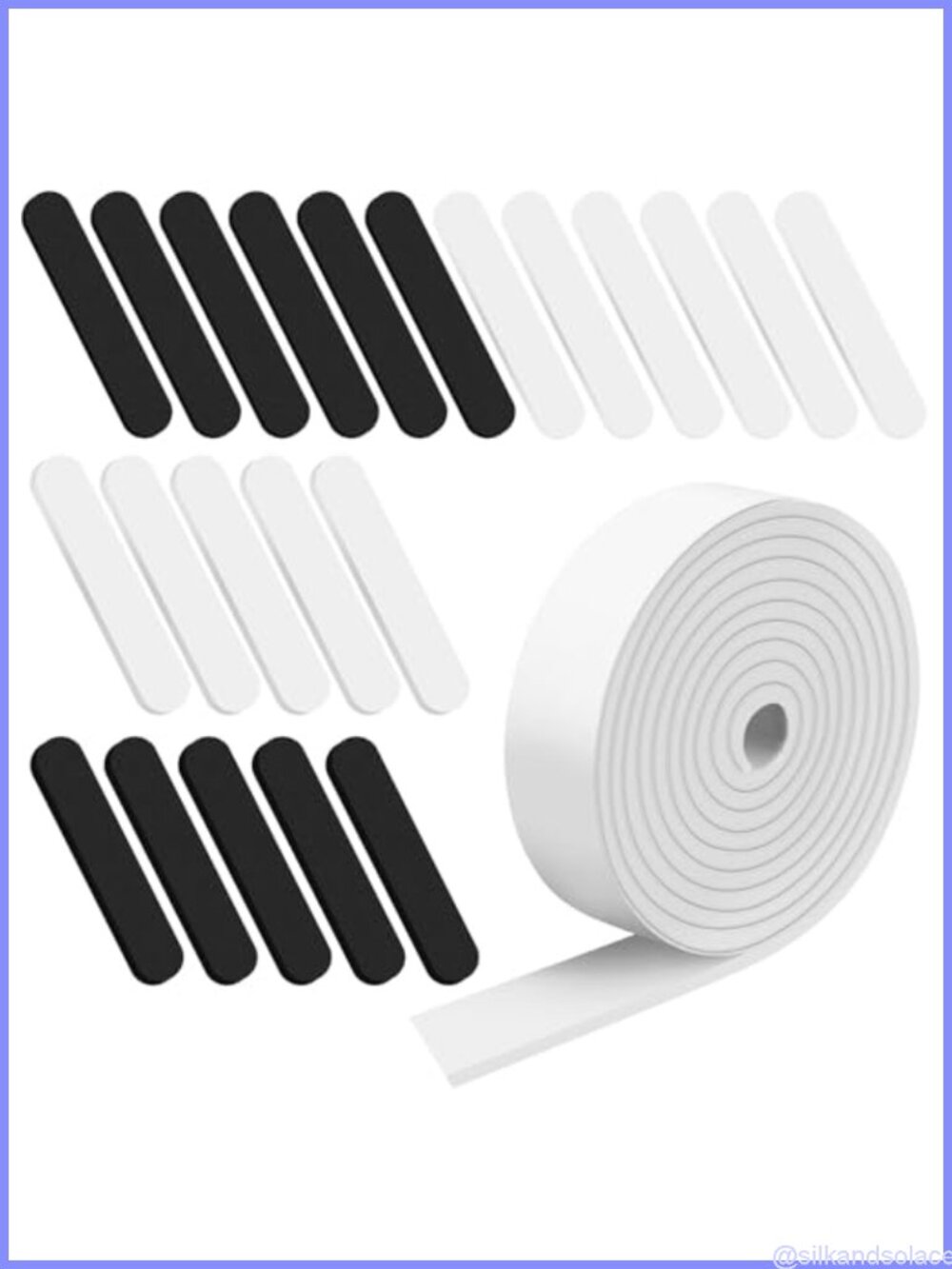 Hat Size Reducer Foam Tape Self Adhesive 23 Piece Set